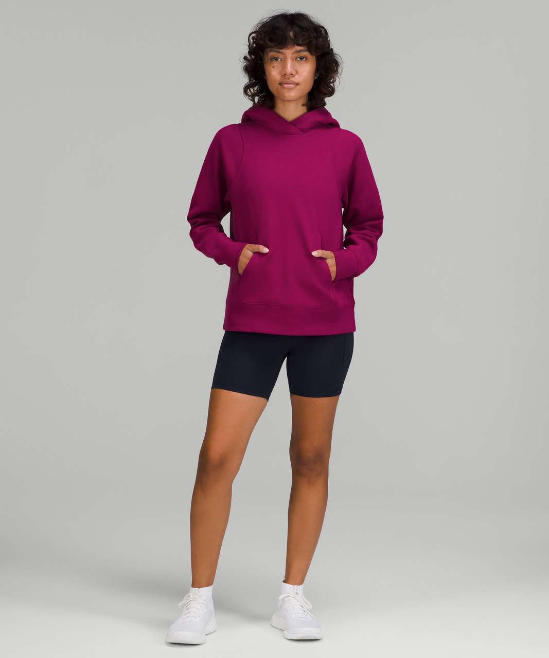 Lululemon Loungeful Hoodie - Magenta Purple - lulu fanatics