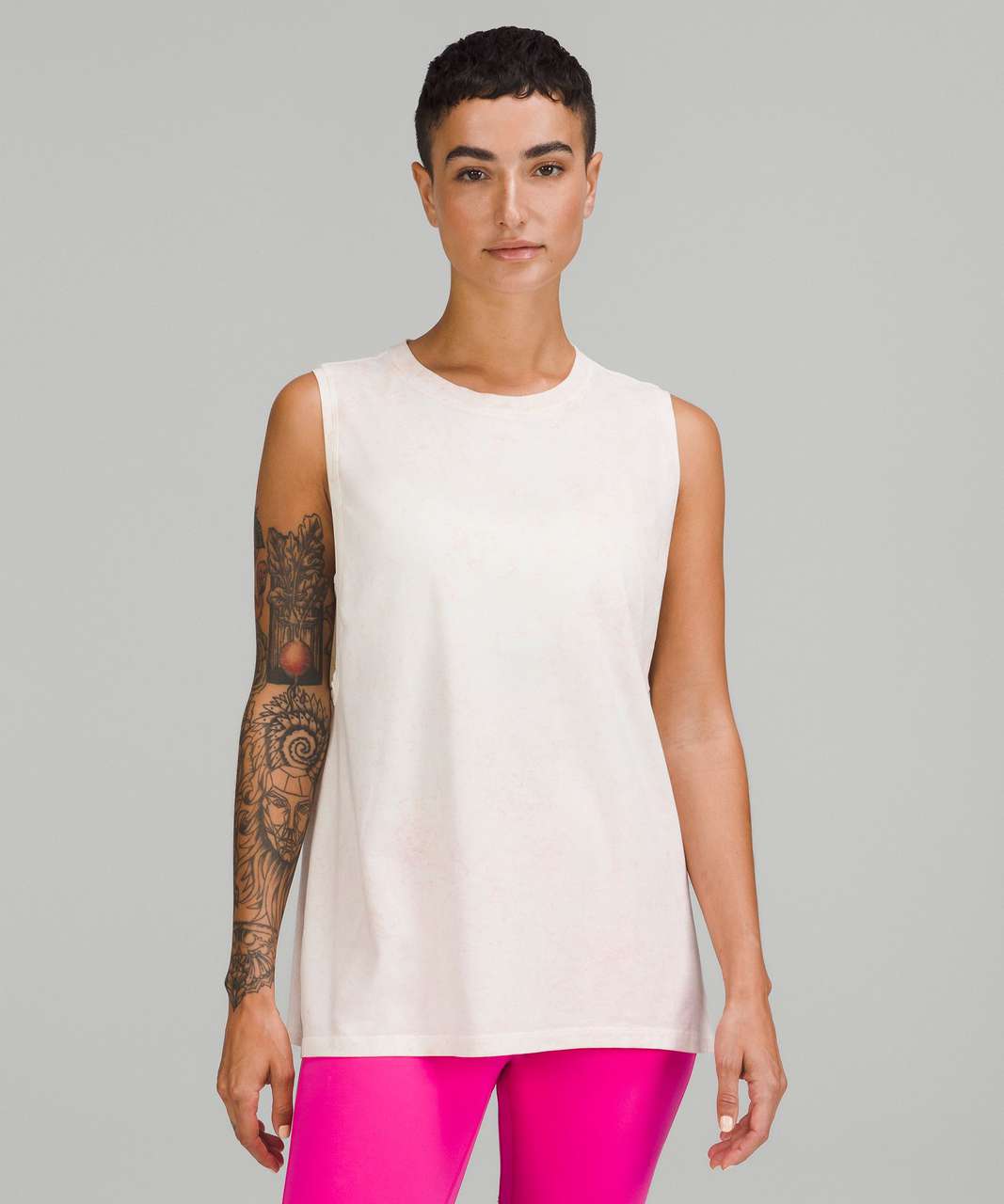 Lululemon All Yours Tank Top *Vitasea - Cirrus Wash Lemon Sorbet Prosecco Strawberry Milkshake