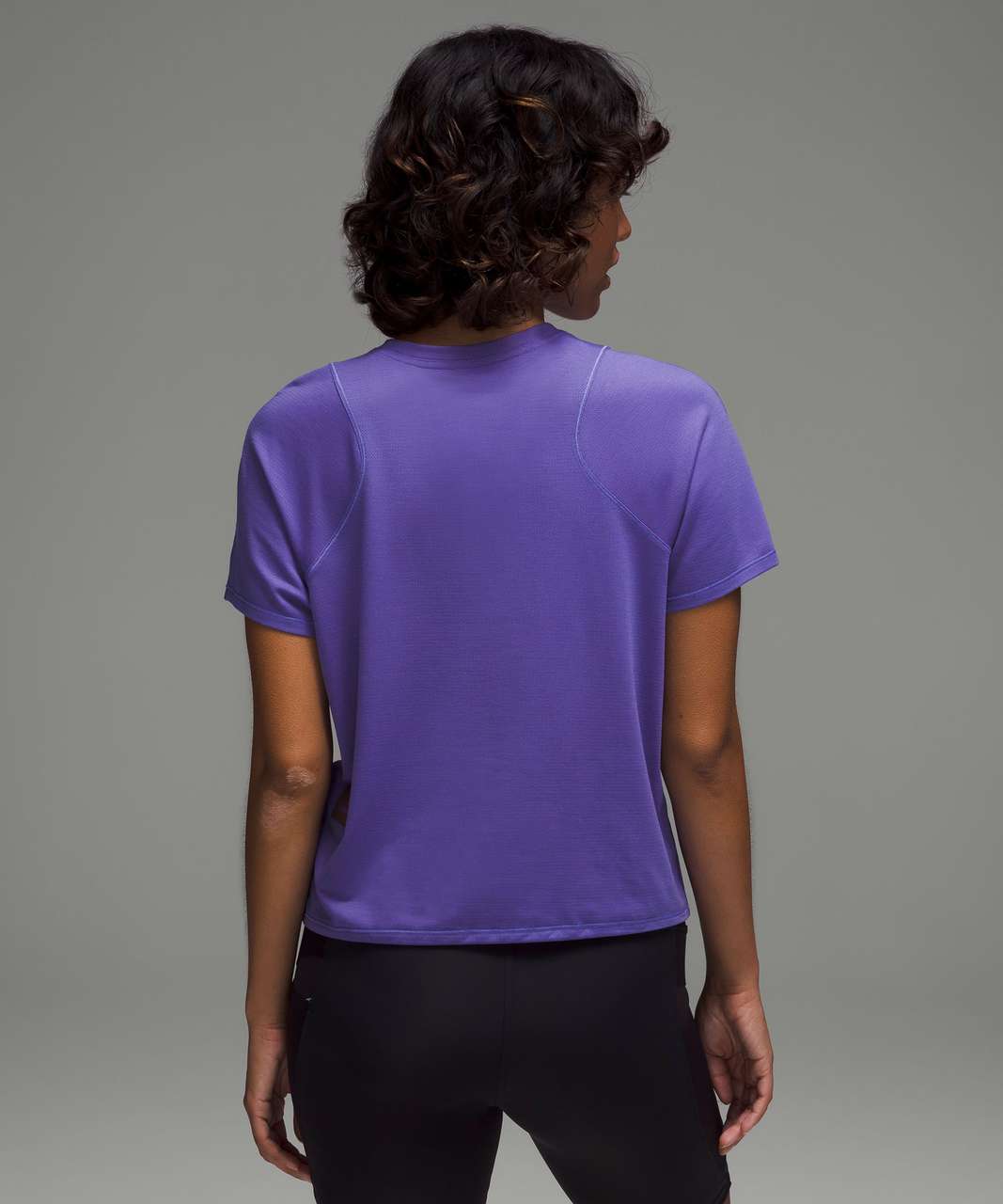 Lululemon Lightweight Cinched Hem Hiking T-Shirt - Charged Indigo - lulu  fanatics