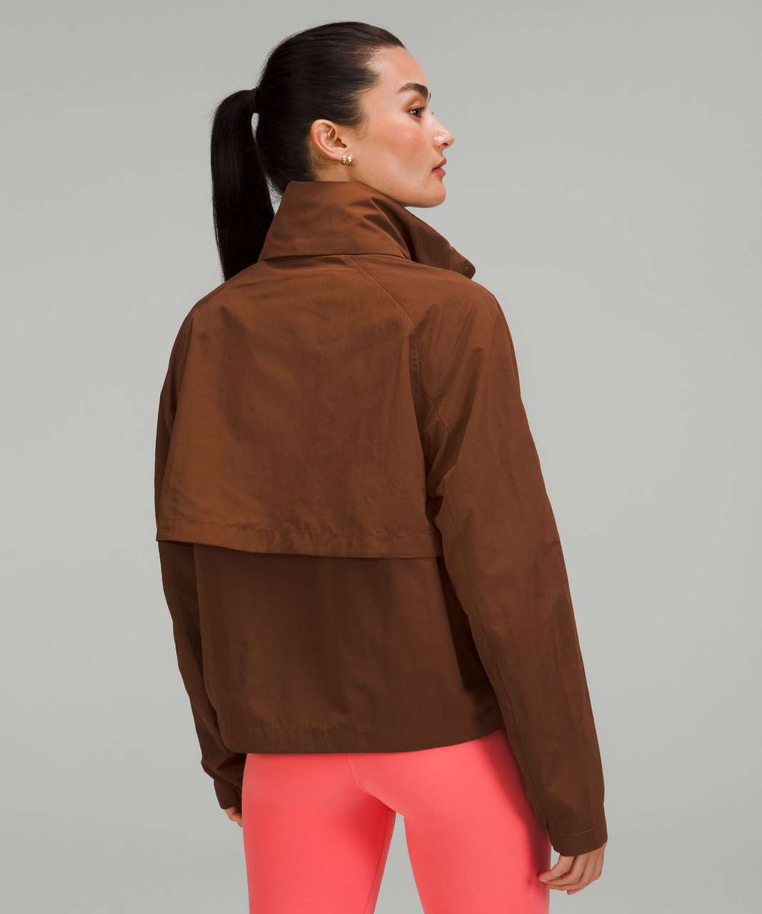 NEW Women Lululemon Always Effortless Jacket Roasted Brown Size 4-6-8