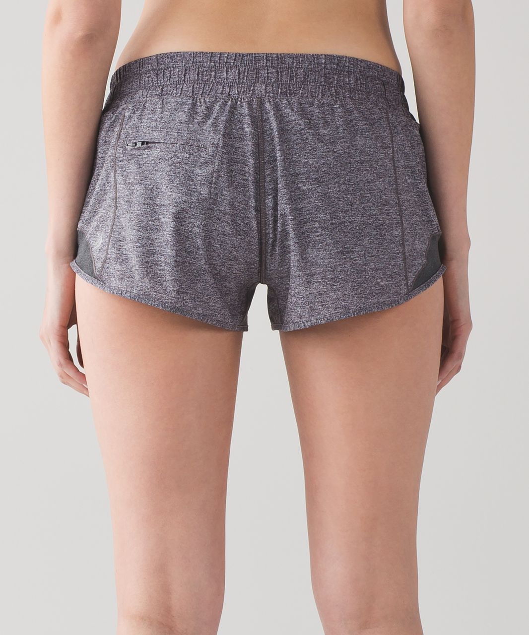 Lululemon Hotty Hot Short (2 1/2") - Heathered Black