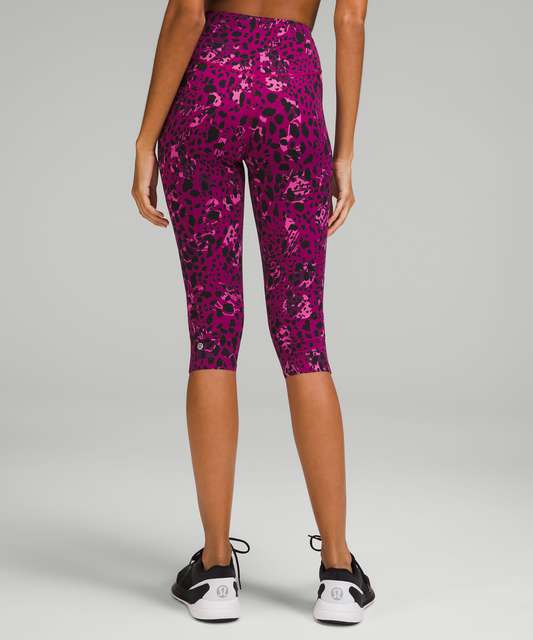 Lululemon Base Pace High-Rise Crop 23 - Wild Berry - lulu fanatics