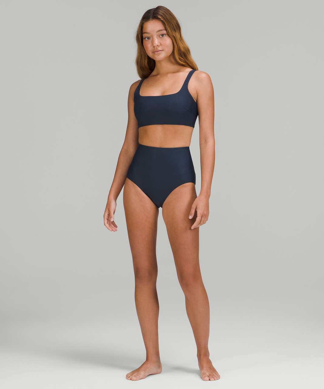 Lululemon Waterside Swim Top *C Cup - Black - lulu fanatics