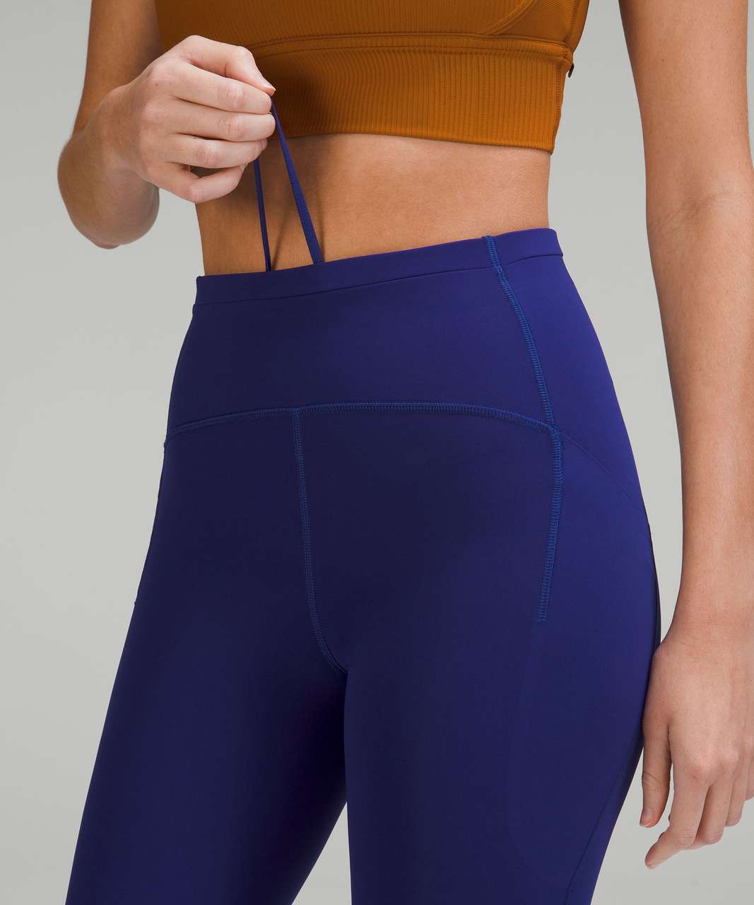 Lululemon Swift Speed High-rise Leggings 28 Brushed Luxtreme In Larkspur