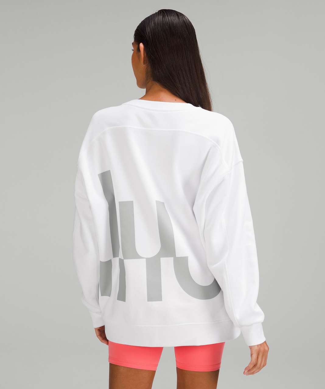 Lululemon Perfectly Oversized Crew - White