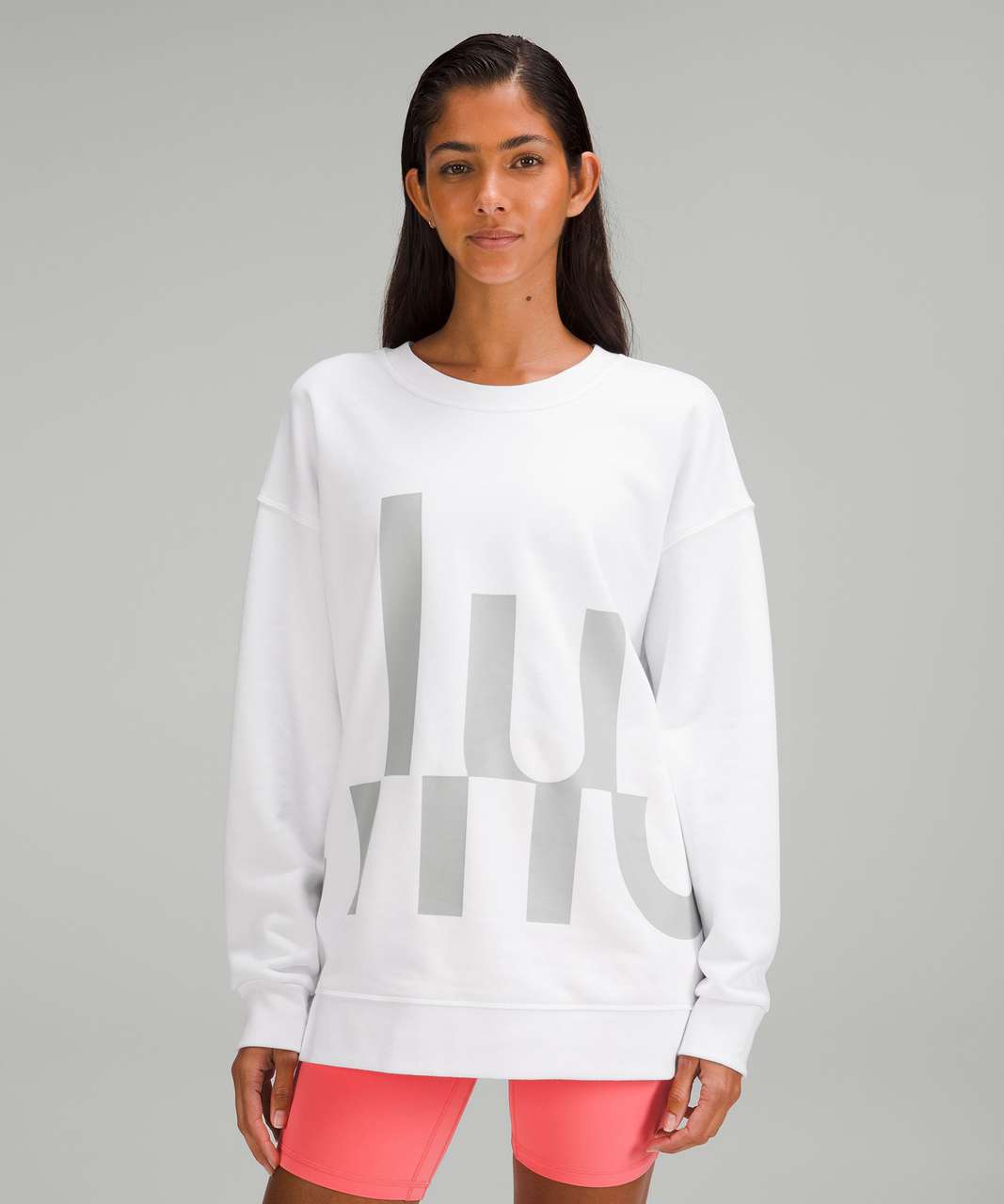 Lululemon Perfectly Oversized Crew - White