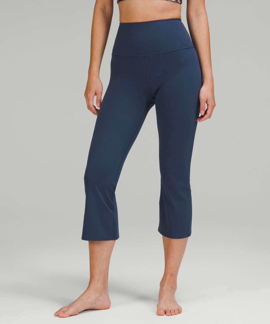 Lululemon Add Flare High-Rise Crop 21" - Mineral Blue