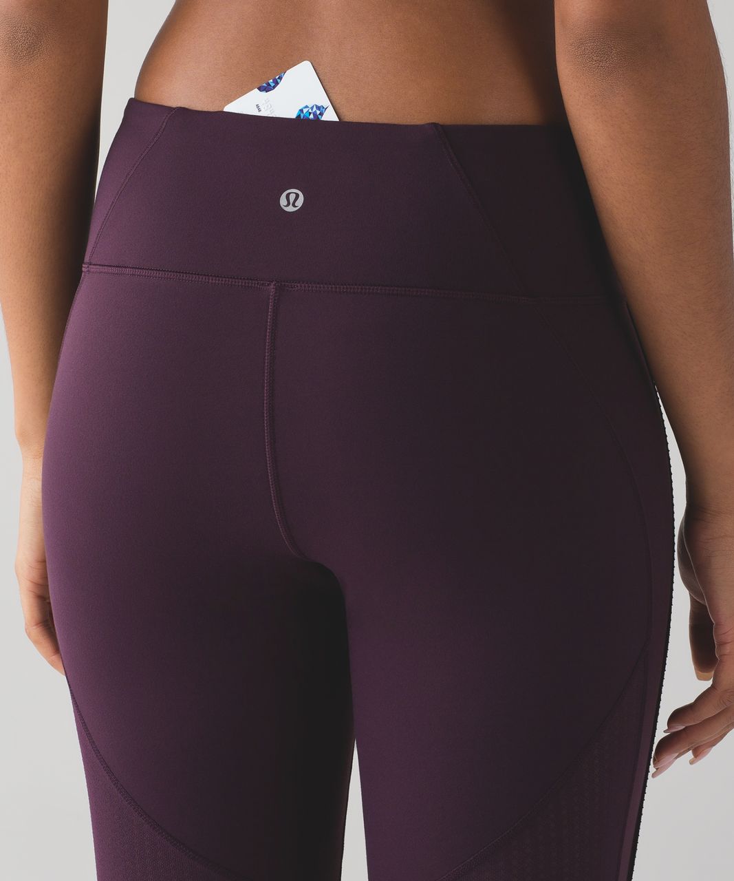 Lululemon Align Crop *21 Black Cherry Size: - Depop