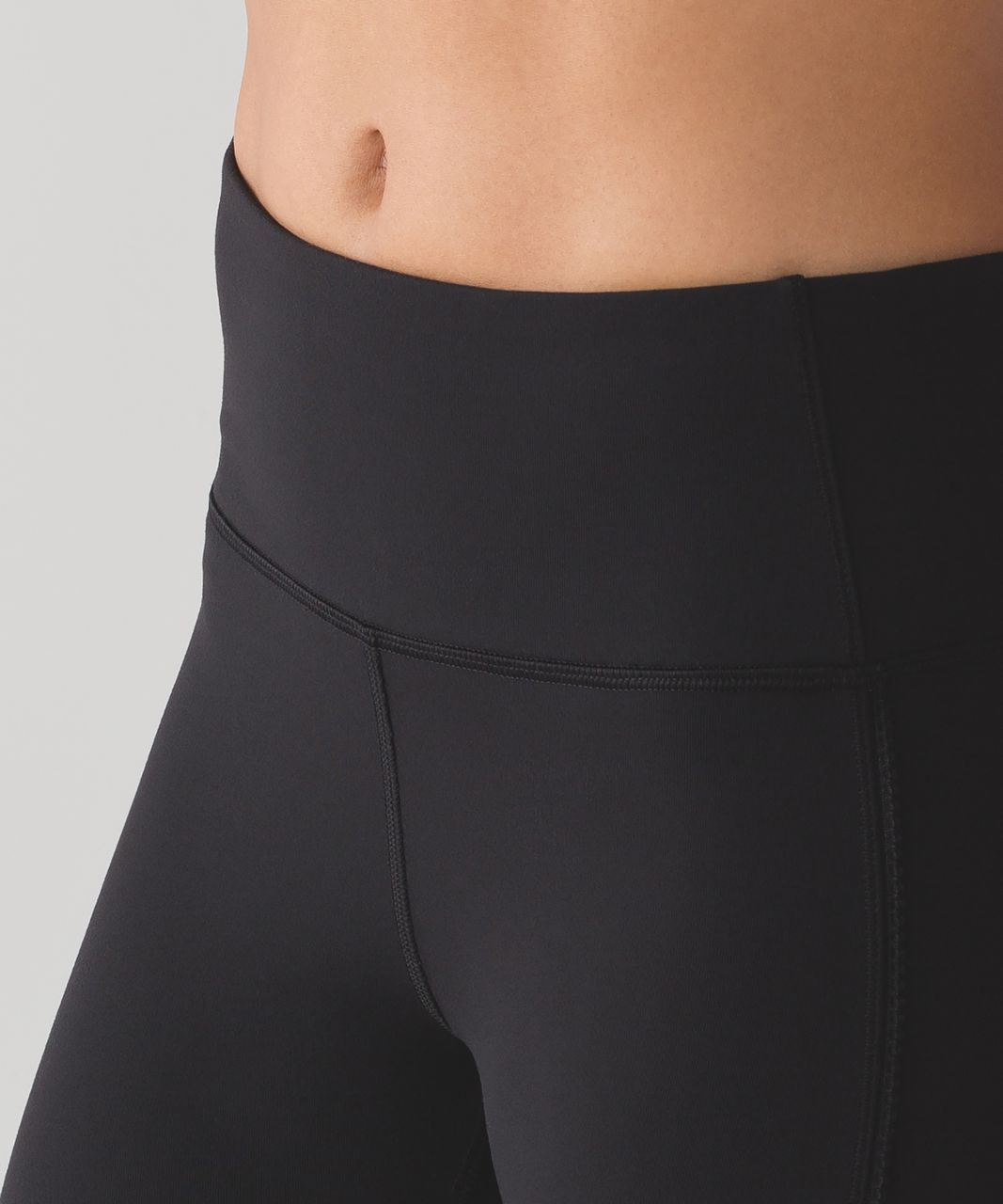 Lululemon Deep Breath Crop (21 ) - Black - lulu fanatics