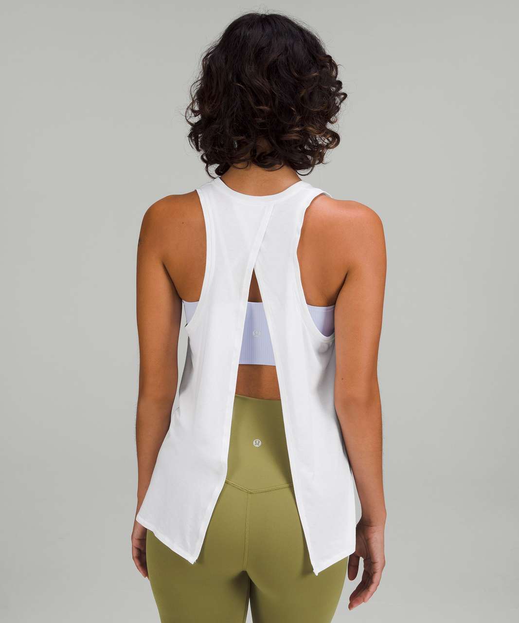 Lululemon Open Tie-Back Tank Top - Black - lulu fanatics