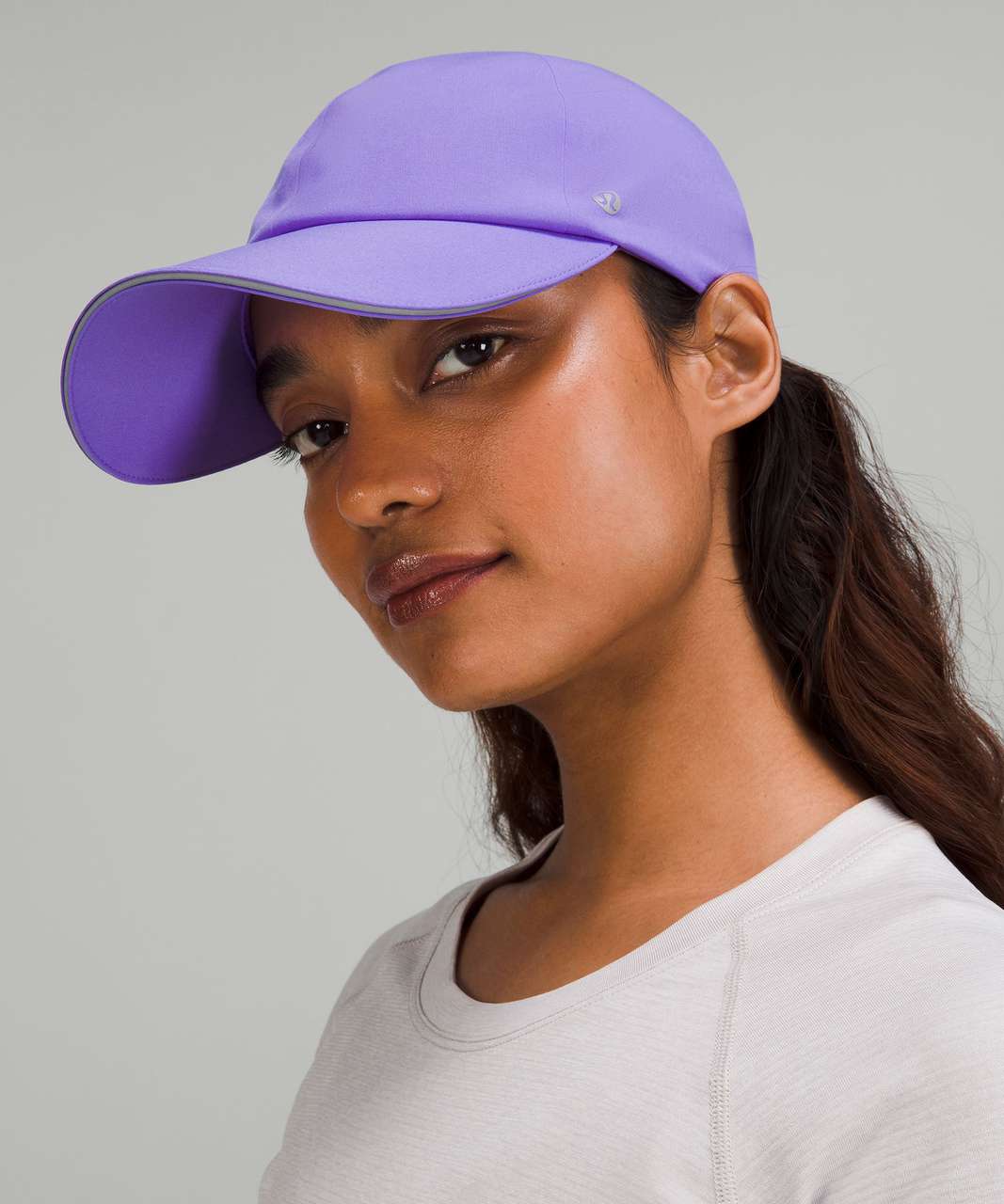 Lululemon Fast and Free Ponytail Running Hat - Purple