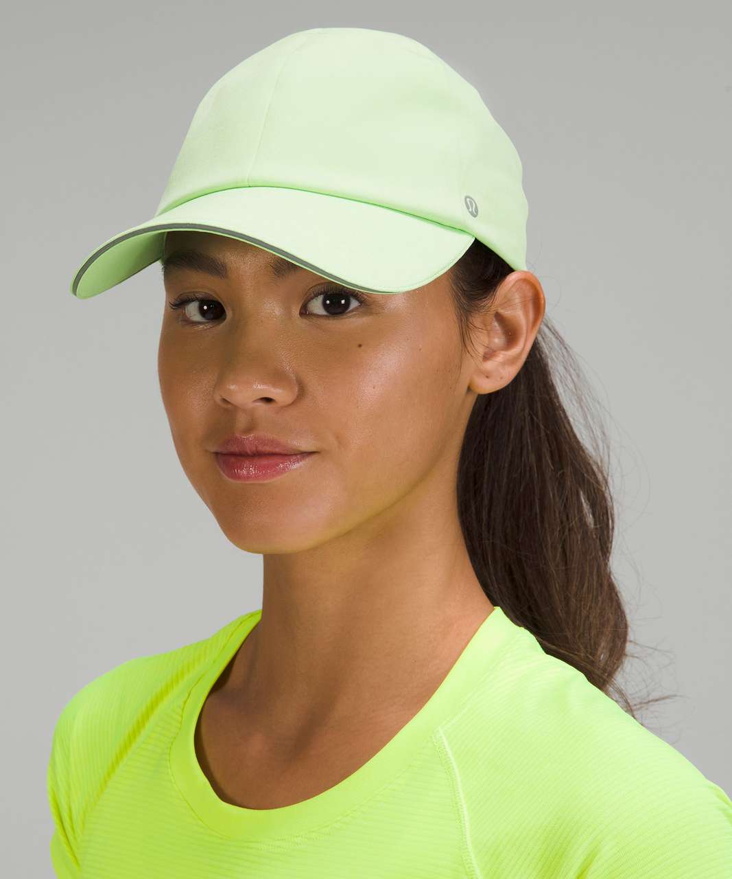 Lululemon Womens Fast and Free Running Hat - Scream Green Light