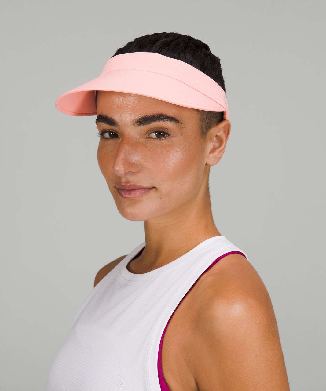 Lululemon Fast Paced Running Visor - Dew Pink