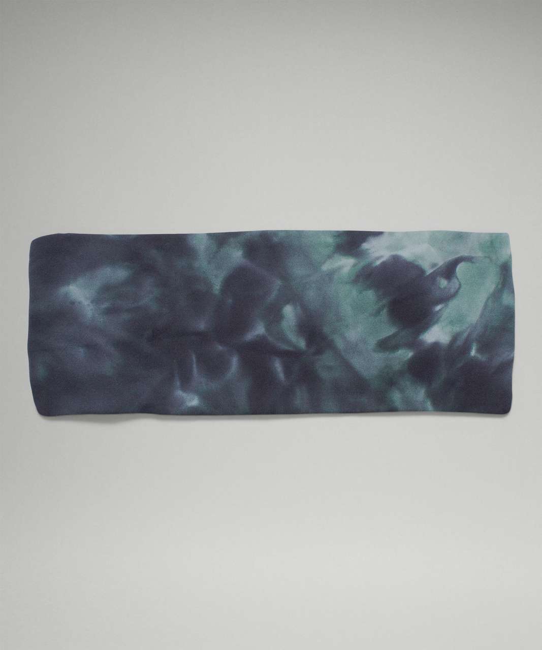 Lululemon Fringe Fighter Headband - Diamond Dye Silver Blue Tidewater Teal Graphite Grey / Silver Blue