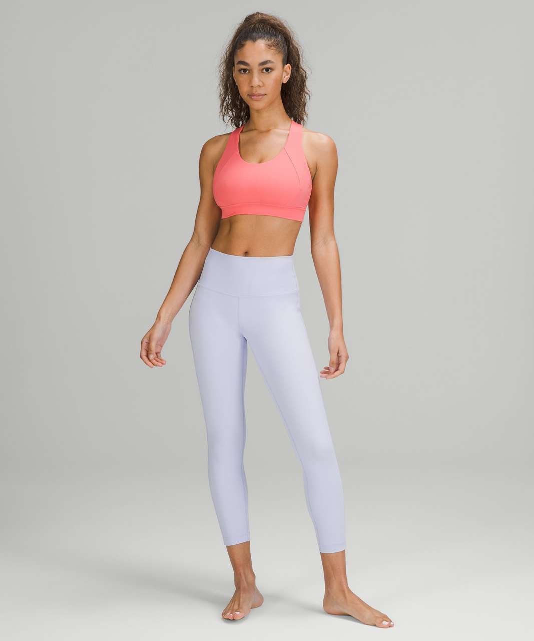 Lululemon Wunder Under 25” Tights - Creamy Mint, Women's Fashion,  Activewear on Carousell