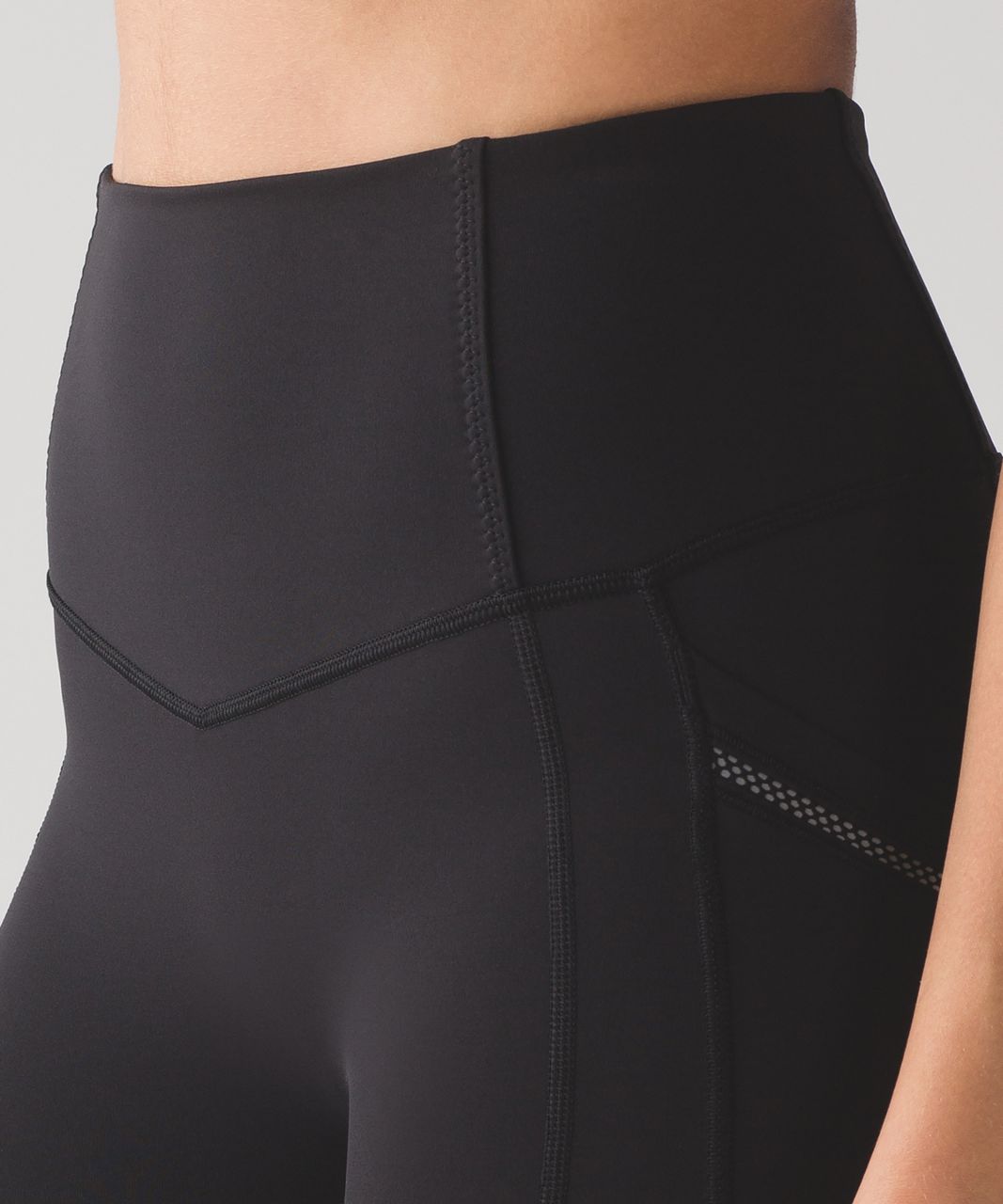 All The Right Places Crop 23 Lululemon Black