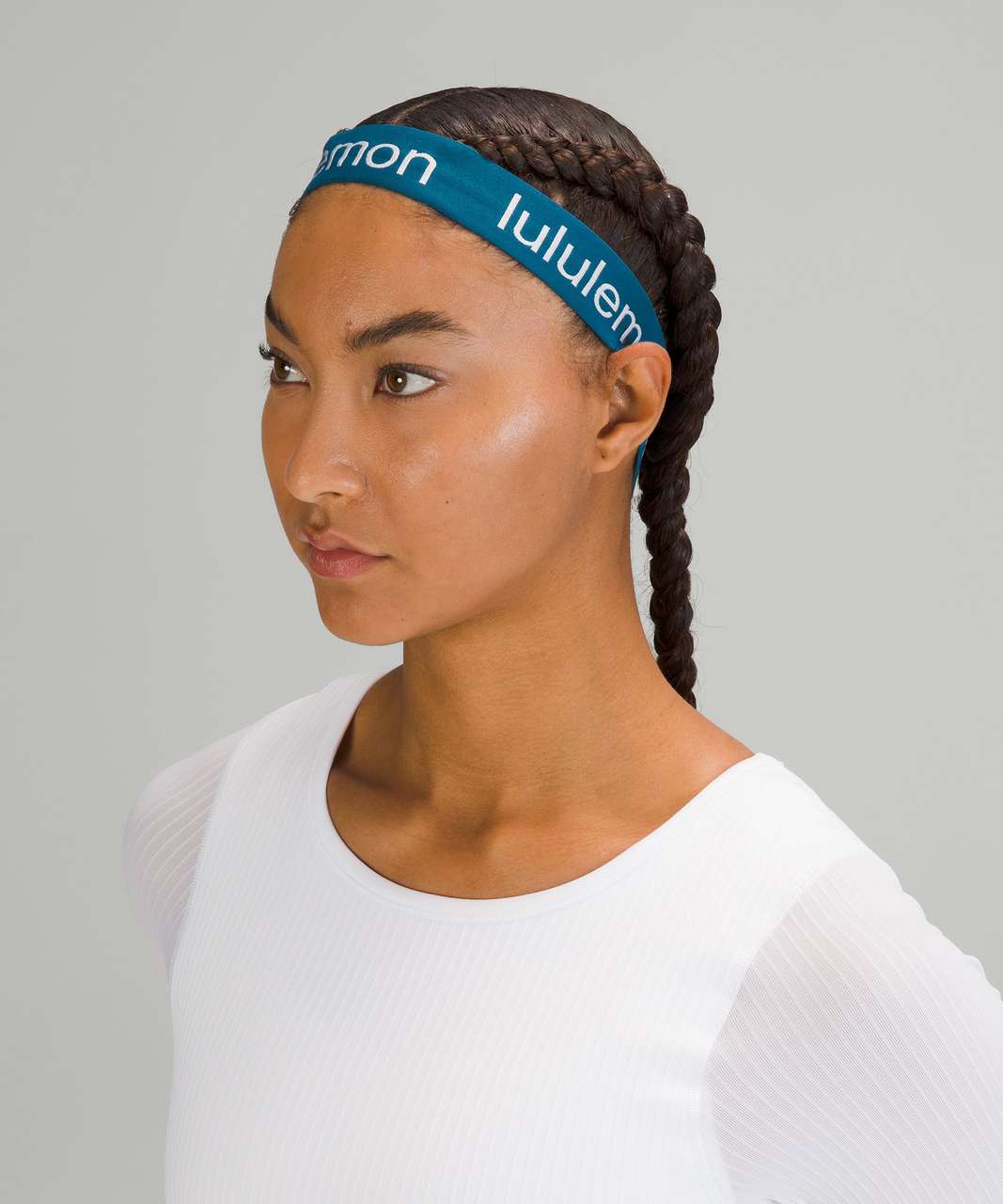 Lululemon Hold Your Own Headband 2 Pack - Capri / Rainforest Green