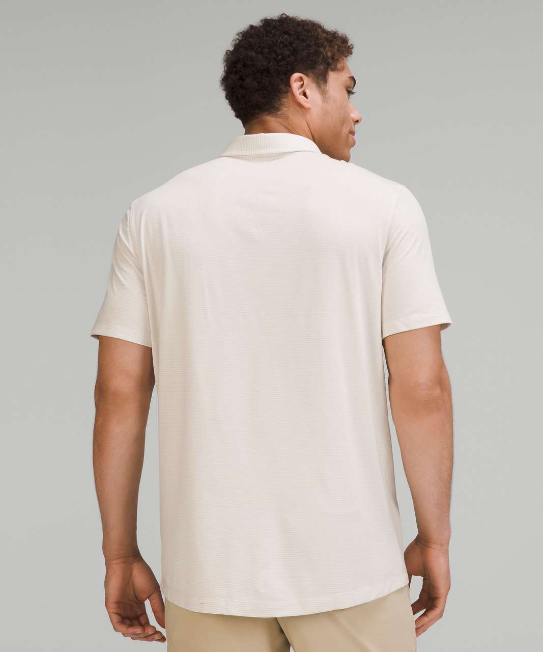 Lululemon Evolution Short Sleeve Polo Shirt - White Opal
