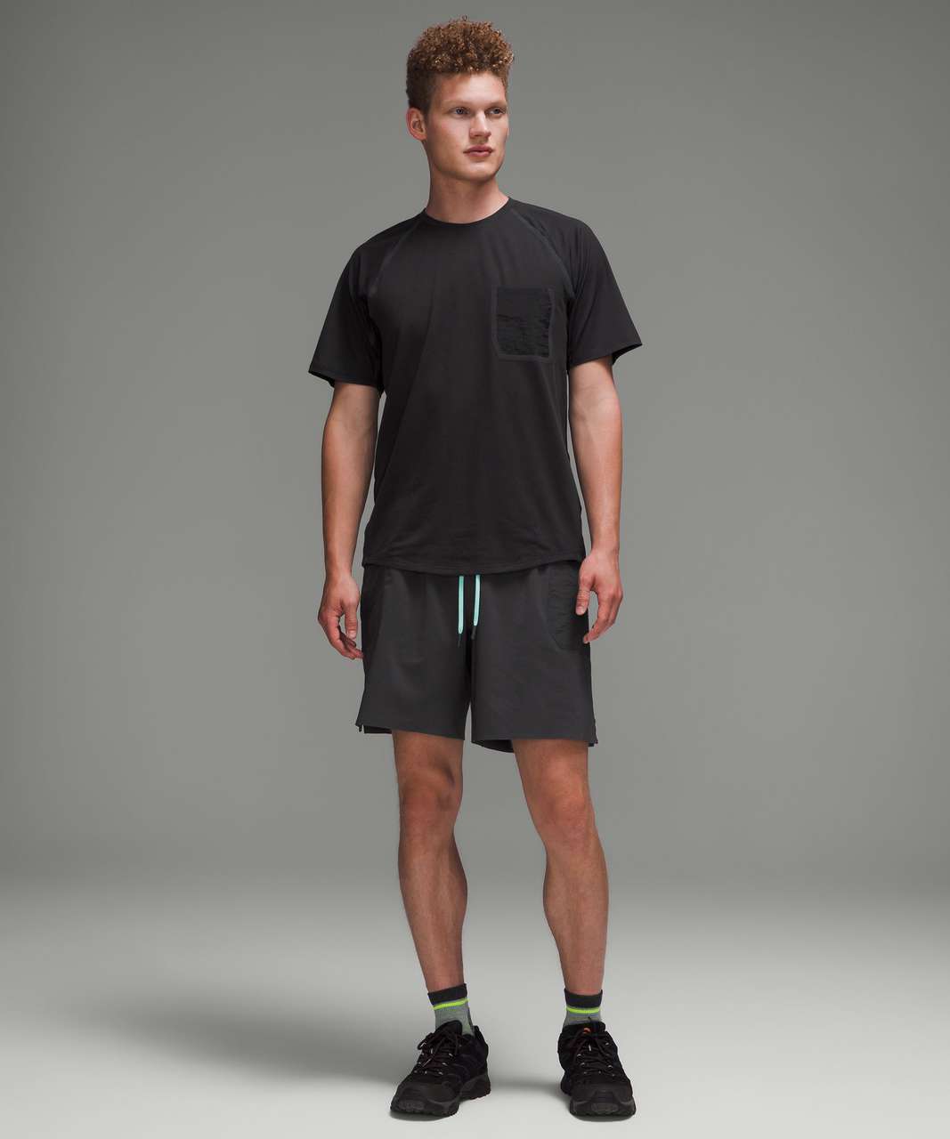 Lululemon Ventilated Hiking Short Sleeve Shirt - Black (First Release)