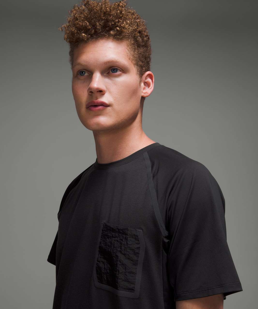 Lululemon Ventilated Hiking Short Sleeve Shirt - Black (First Release)