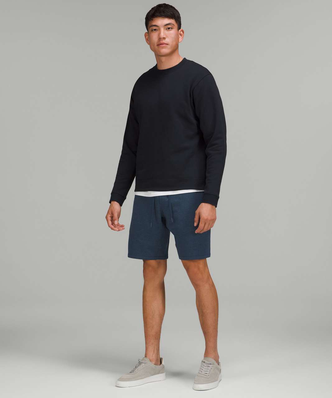 Lululemon City Sweat Short 9" - Heathered True Navy