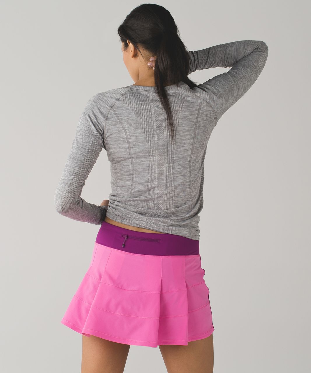 Lululemon Pace Rival Mid Rise Skirt - Ripened Raspberry - lulu fanatics