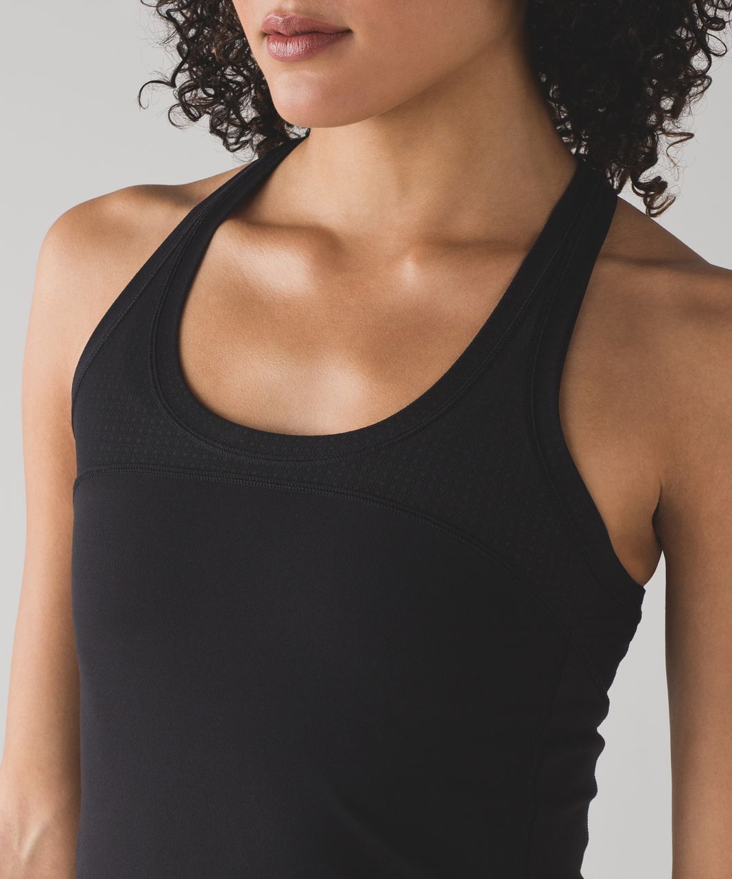 Lululemon Cool Racerback II Deep Breath - Black