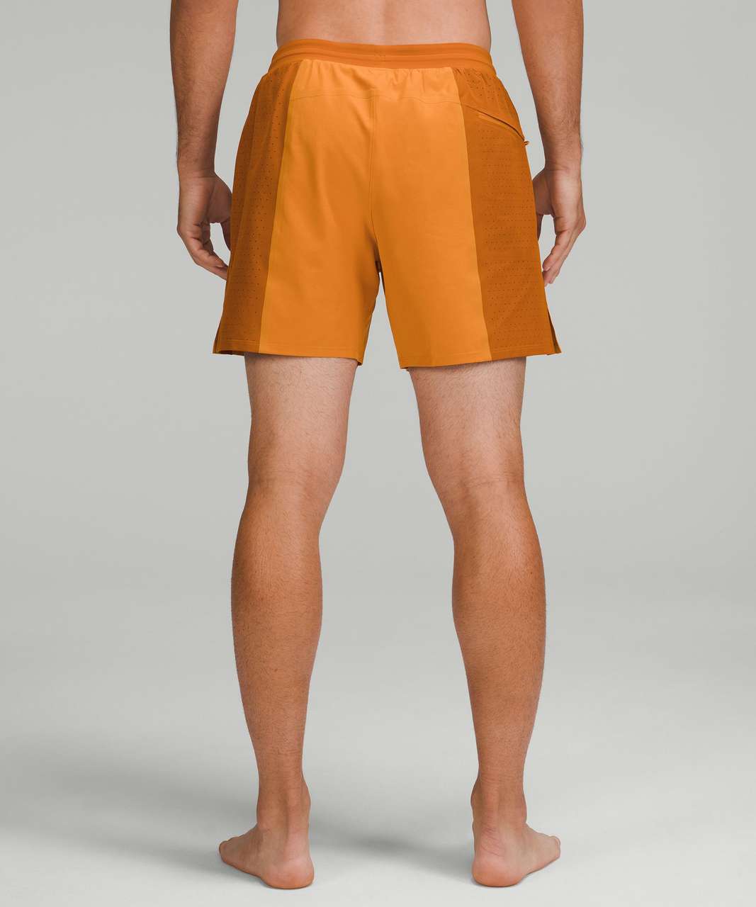 Lululemon Active Swim Short  - Autumn Orange / Roasted Orange