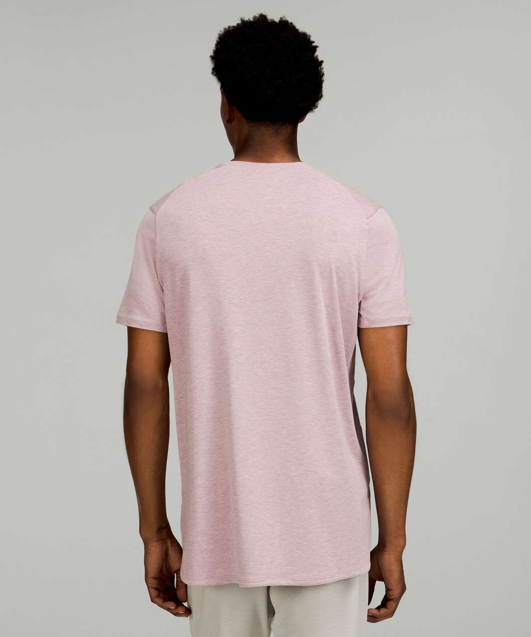 Lululemon Balancer Short Sleeve Shirt - Heathered Dusty Rose