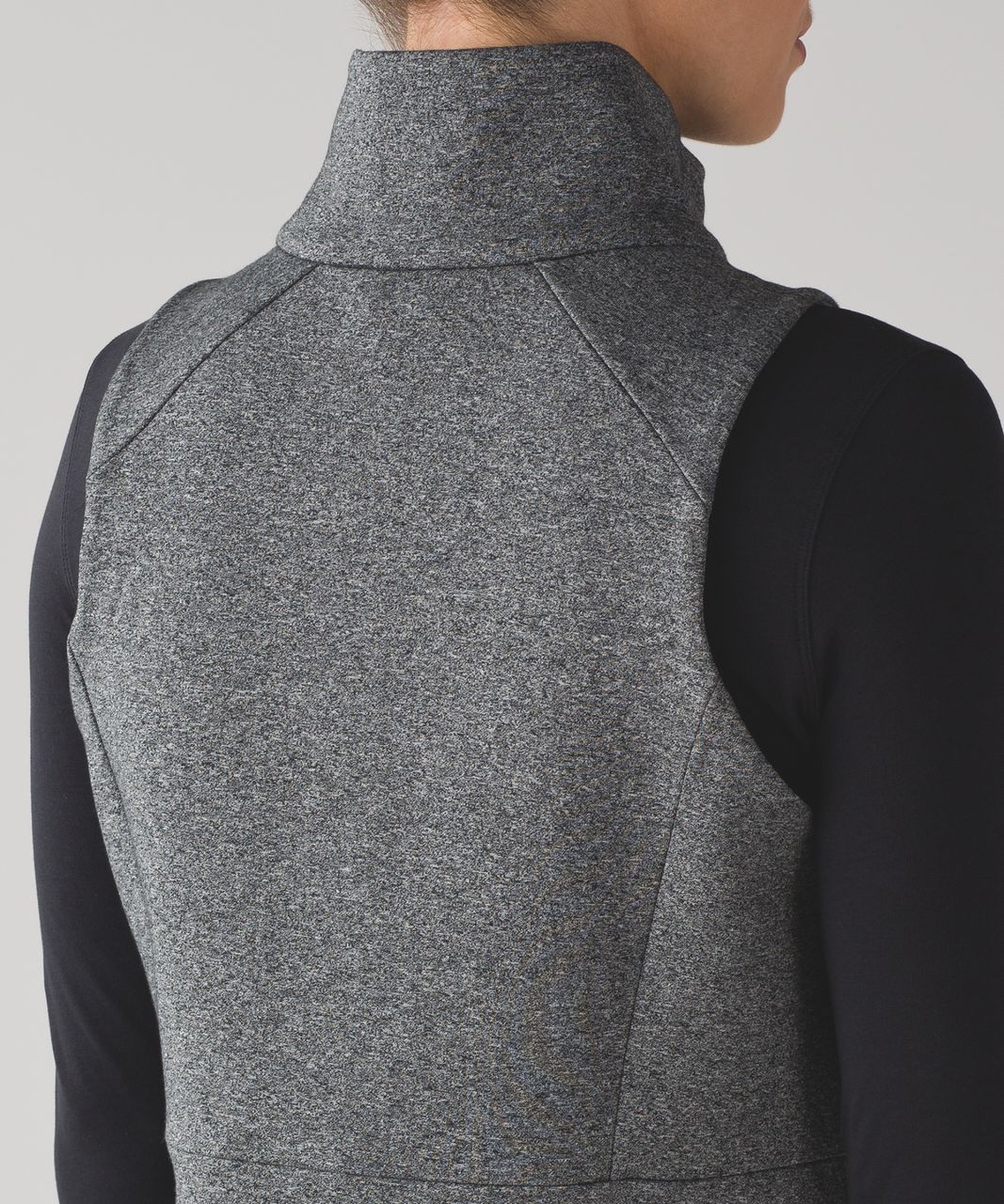 Lululemon Going Places Vest - Heathered Speckled Black / Black