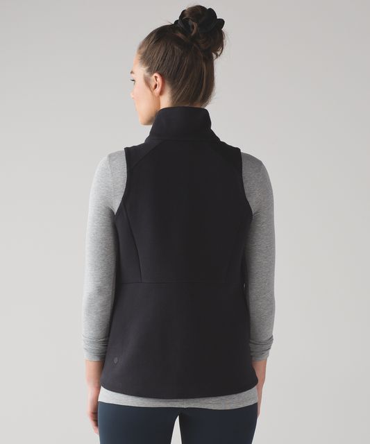 Lululemon Going Places Vest - Heathered Space Dyed Medium Grey / Black -  lulu fanatics