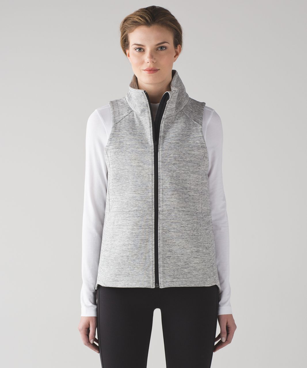 Lululemon Going Places Vest - Heathered Space Dyed Medium Grey