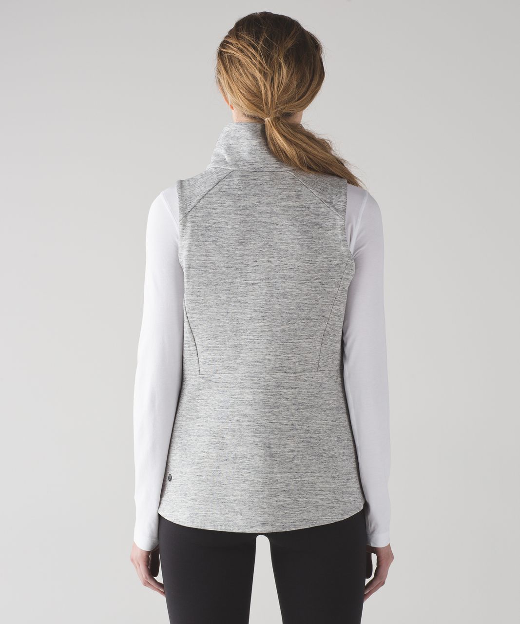 Lululemon Going Places Vest - Heathered Space Dyed Medium Grey / Black