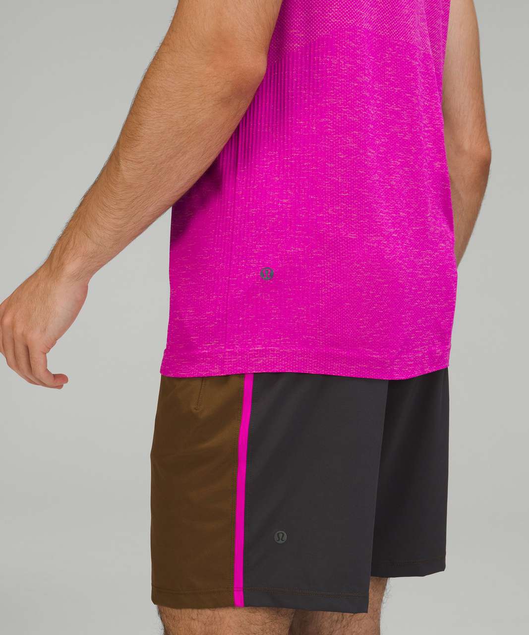 Lululemon Metal Vent Tech Sleeveless Shirt 2.0 - Pink Clay / Purple Highlight