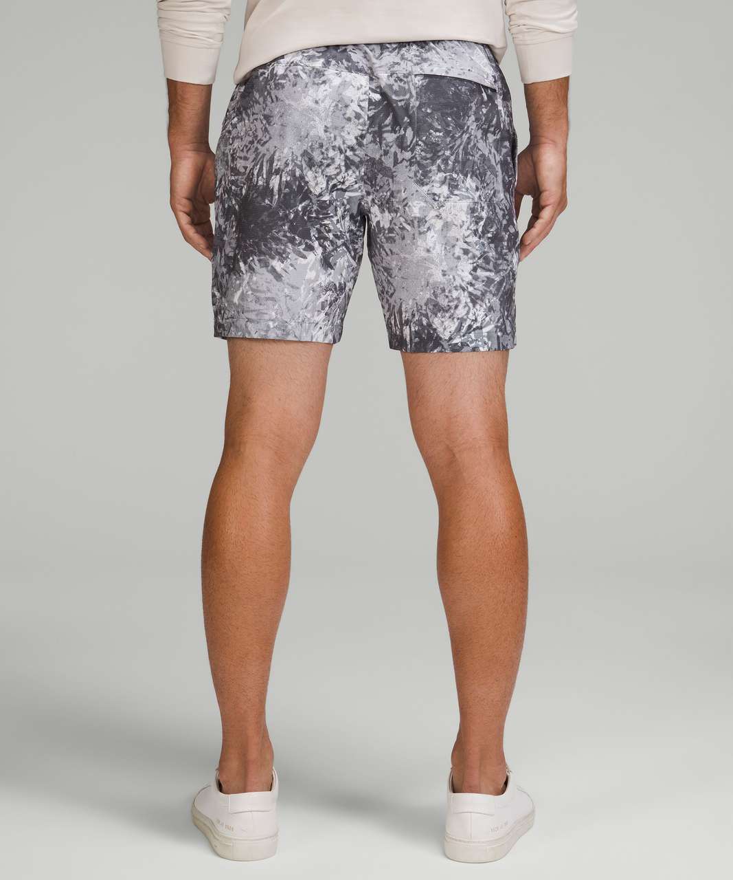 Lululemon Bowline Short 8" *WovenAir - Marshland Grey Multi