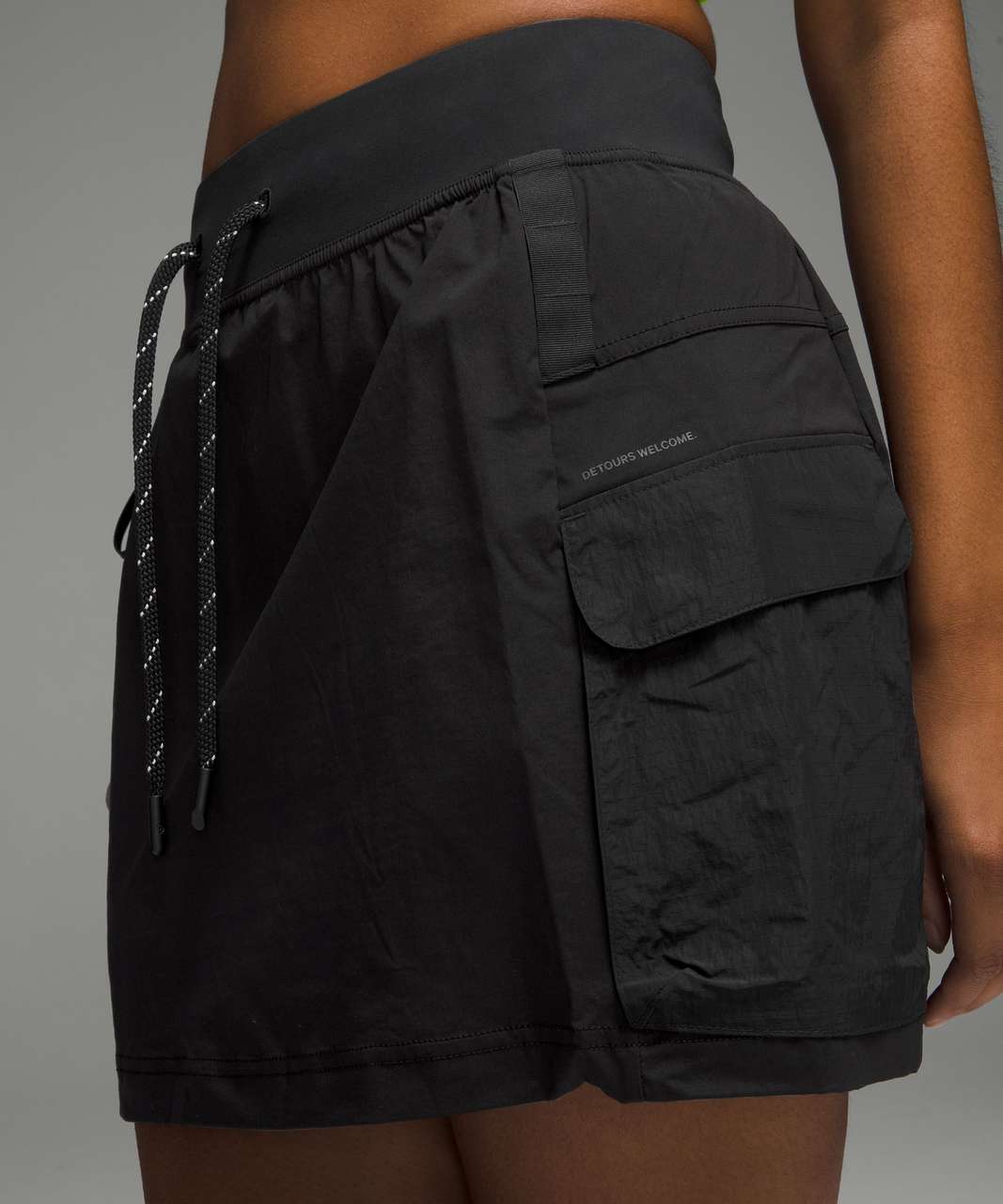 Lululemon Multi-Pocket Cargo High-Rise Hiking Skirt - Black