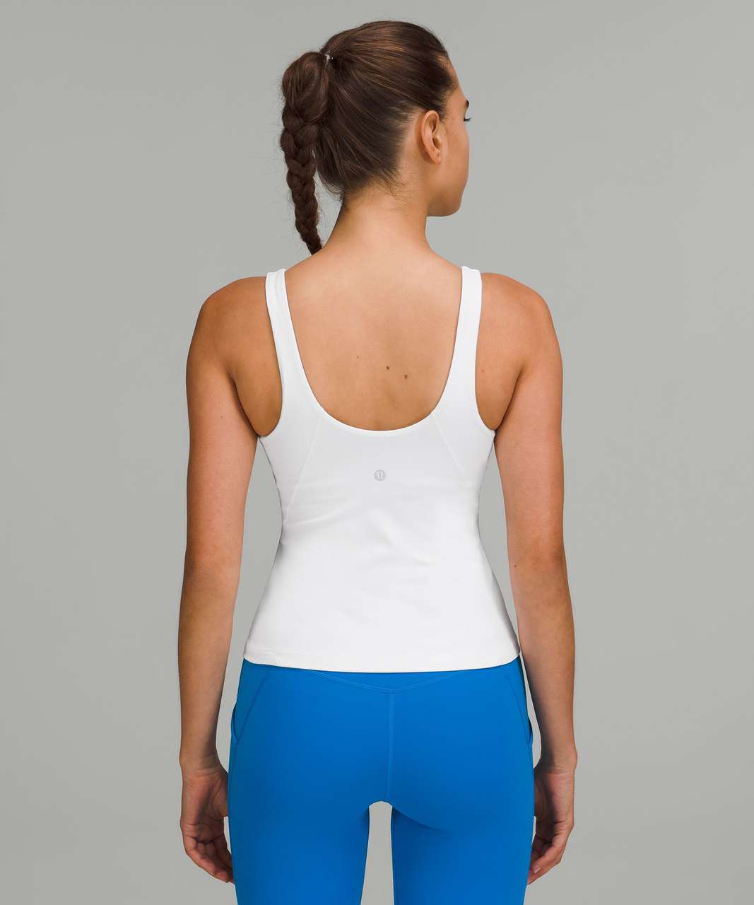 Lululemon Align Waist-Length RB Tank Top Colour White LW1DSPS Size