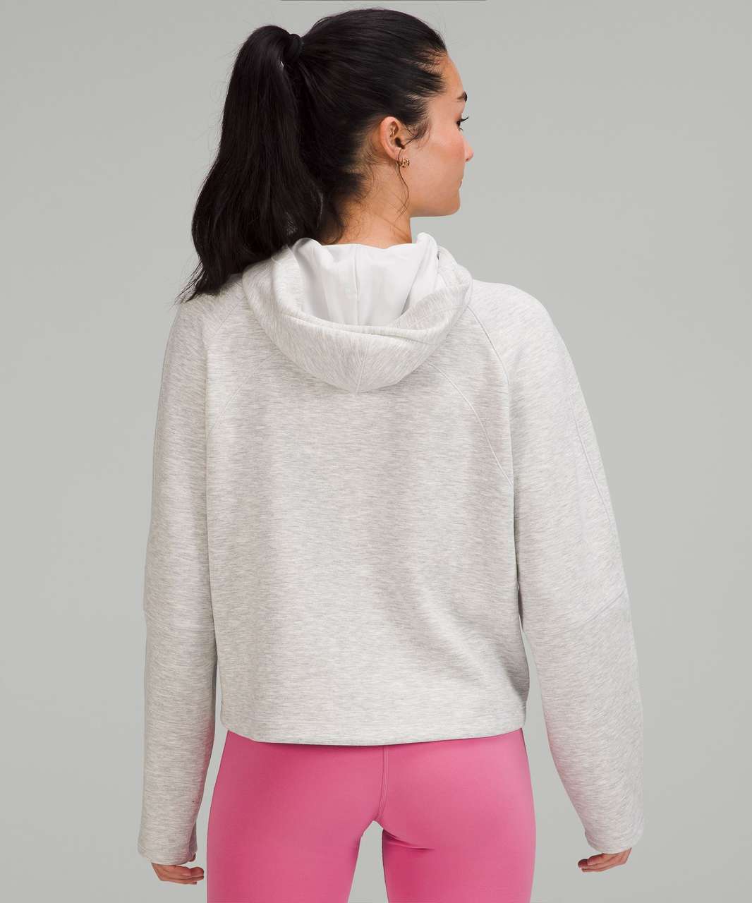 Lululemon AirWrap Modal Pullover Hoodie - Heathered Core Ultra