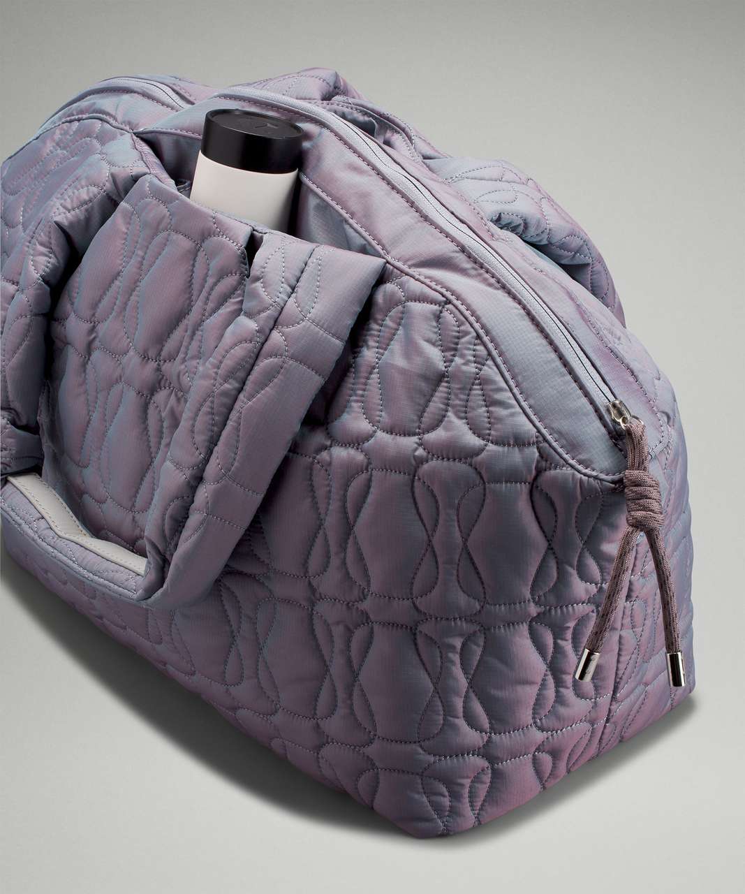 Lululemon Quilted Embrace Tote Bag 20L - Pink Taupe / Icing Blue ...