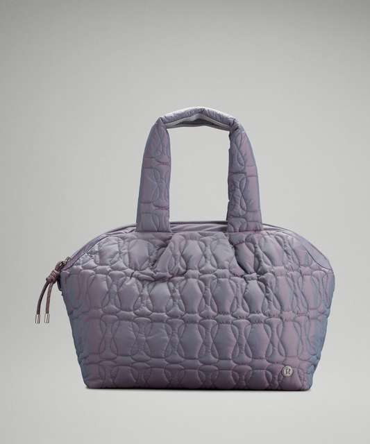 Quilted Embrace Yoga Bag *Iridescent