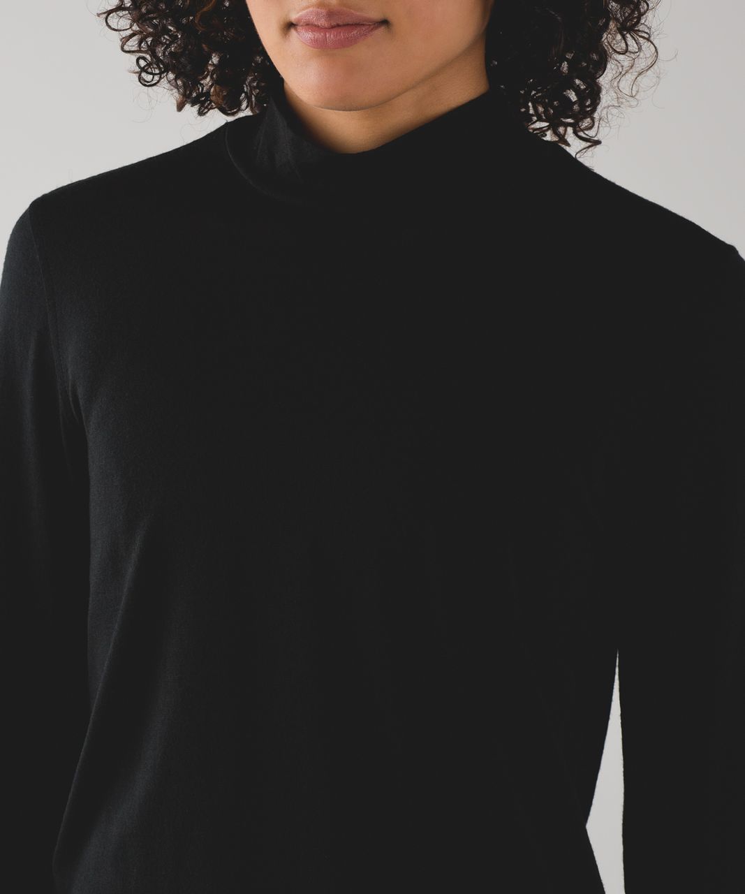 Lululemon No Chill Mock Neck - Black