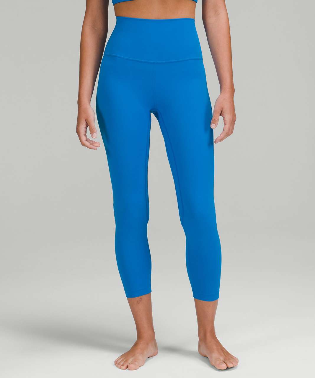 Lululemon Size 12 Instill HR Tight 25 Poolside Blue PLSI SmoothCover™ Pant  Yoga 