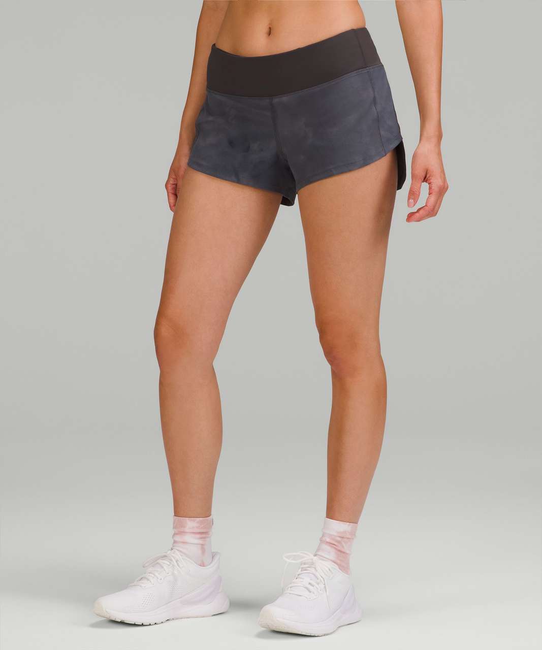 Lululemon Speed Up Low-Rise Lined Short 2.5 - Diamond Dye Pitch