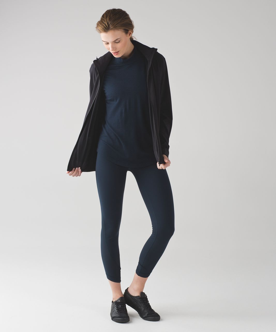 Lululemon No Chill Mock Neck - Nocturnal Teal