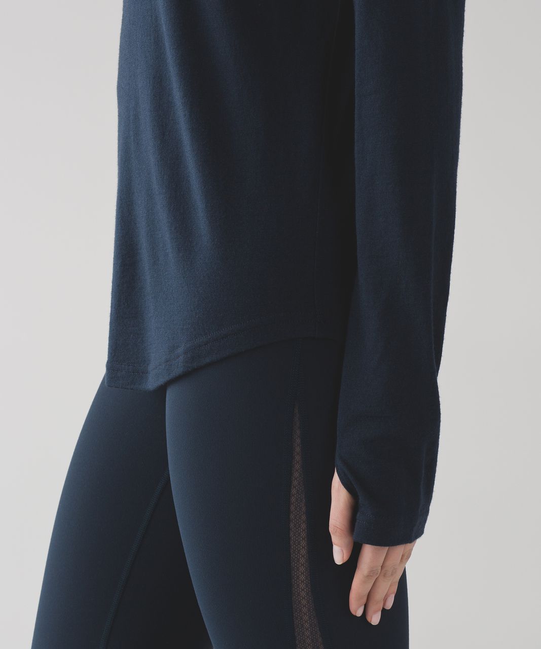 Lululemon No Chill Mock Neck - Nocturnal Teal