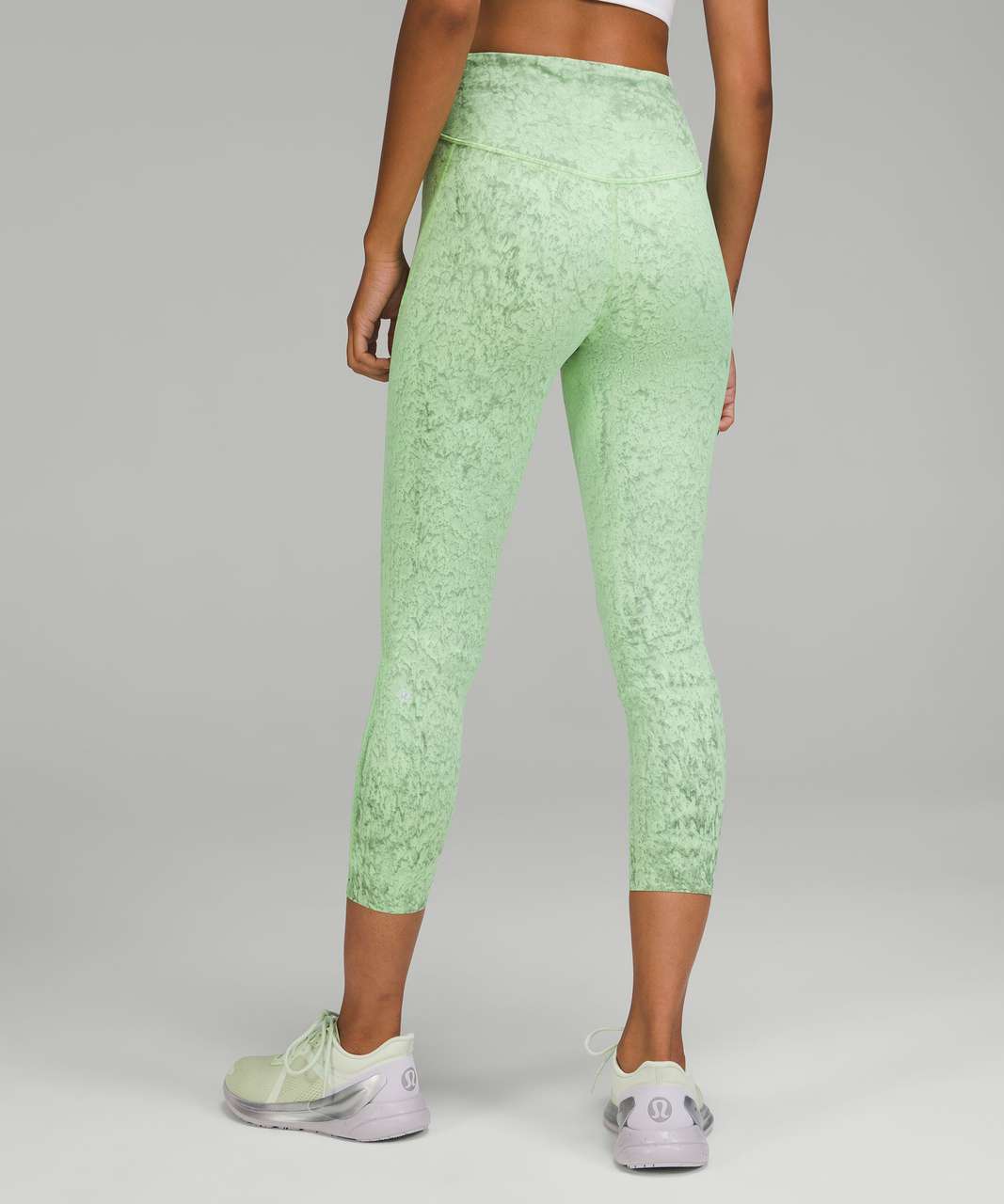 Lululemon Base Pace High-Rise Running Tight 25 - City Grit Green Multi -  lulu fanatics