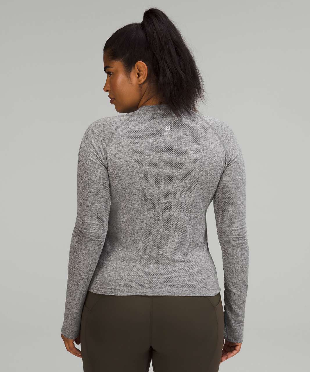 Tour Tech Long Sleeve / Light Grey Melange