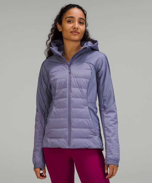 Lululemon Womens Down For It All Jacket SIZE 2 Water Resistant Psychic Blue  PSYH