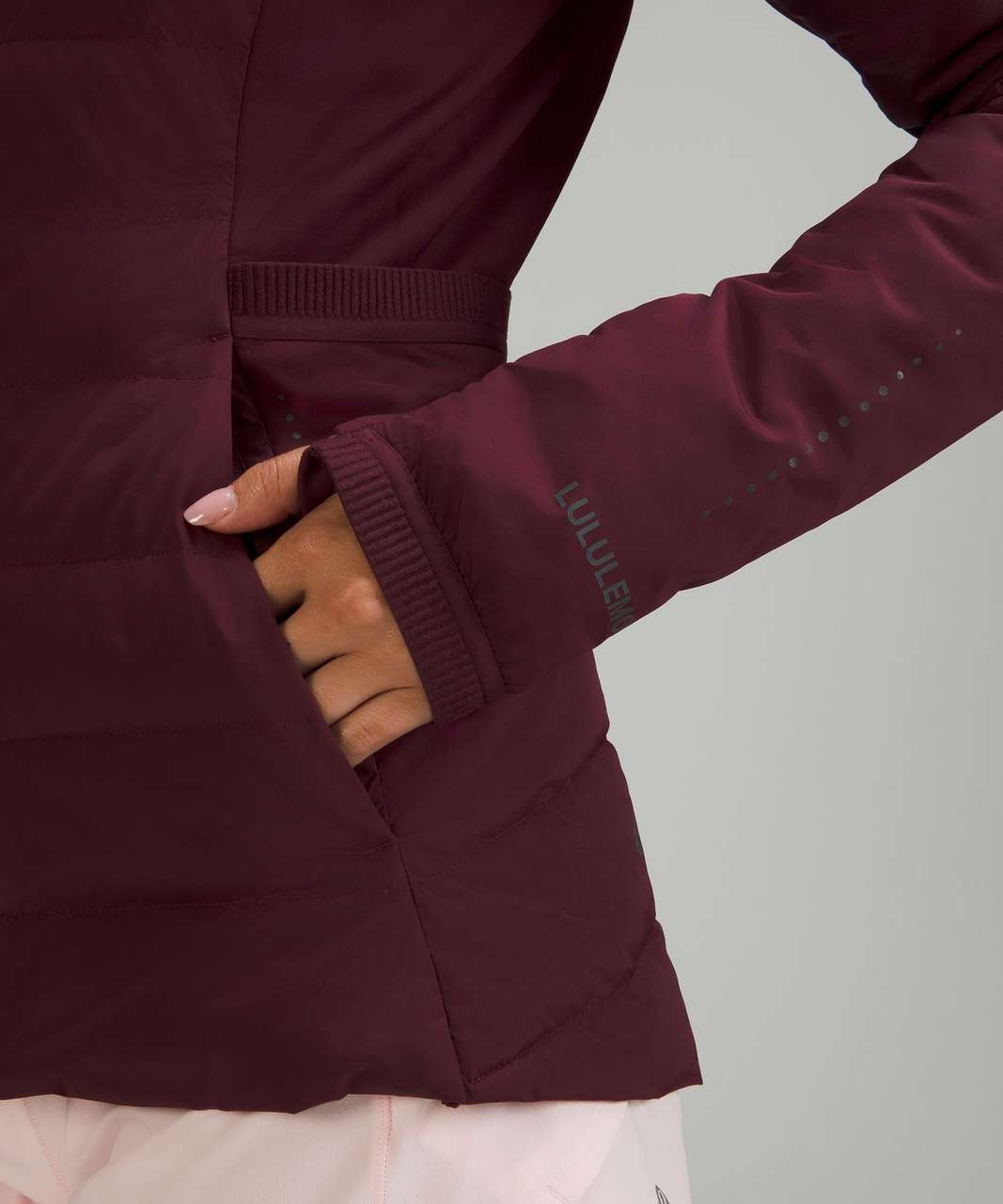 Lululemon Down for It All Jacket - Cassis (Second Release) - lulu fanatics