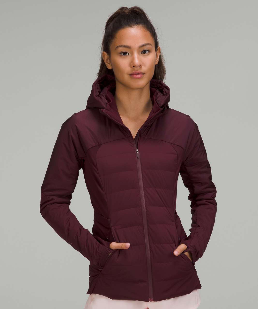 Lululemon Down for It All Jacket - Cassis (Second Release) - lulu fanatics